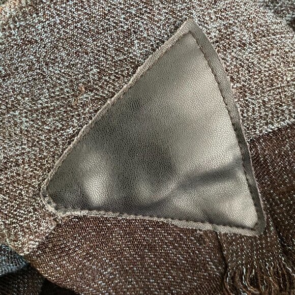 IC By‎ Connie K Open Cardigan Kimono Small Oversized Lagenlook Striped - Picture 8 of 9